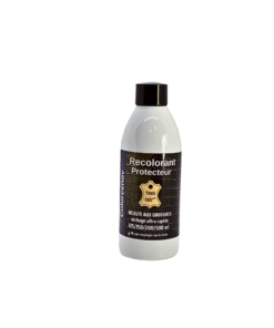 Recolorant protecteur pour le cuir.