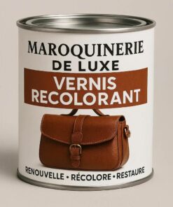 Vernis de Finition Cuir – La couleur rénovée et protégée